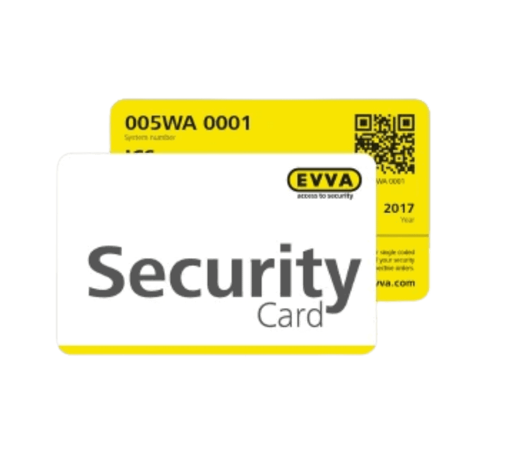 EVVA 4KS veiligheidscertificaat